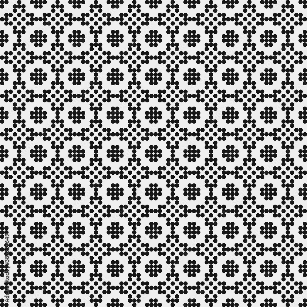 Abstract Cross Pattern Dots Logo generative computational art illustration Abstract Cross Pattern Dots Logo generative computational art illustration