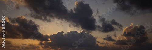 sunset clouds