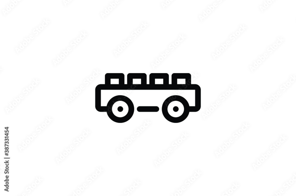 Toys Outline Icon - Car Toys Outline Icon - Car