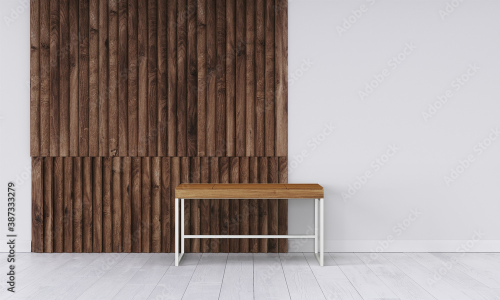 modern interior with office desk modern interior with office desk