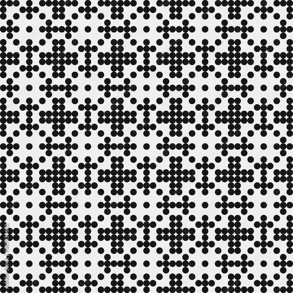 Abstract Cross Pattern Dots Logo generative computational art illustration Abstract Cross Pattern Dots Logo generative computational art illustration