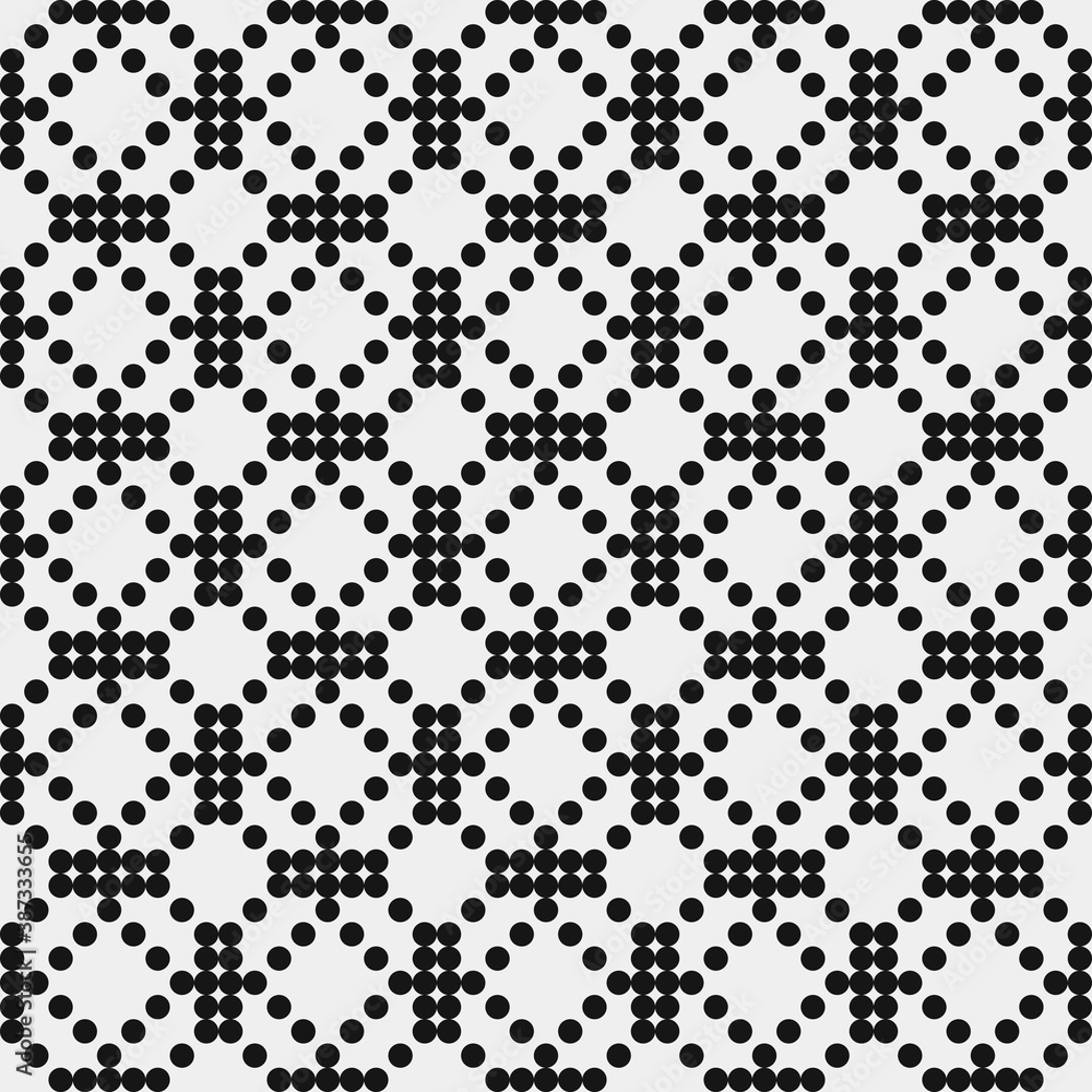 Abstract Cross Pattern Dots Logo generative computational art illustration Abstract Cross Pattern Dots Logo generative computational art illustration