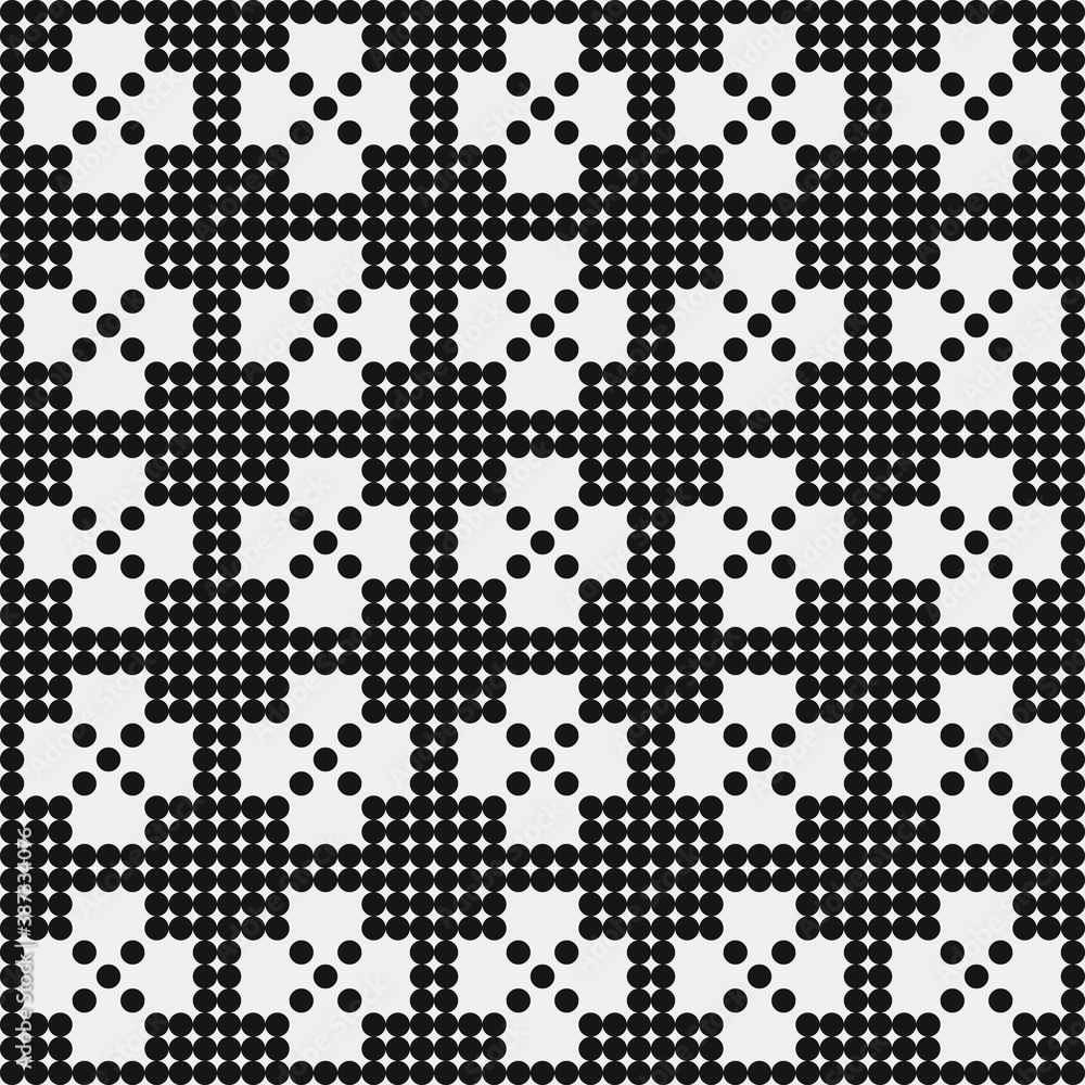 Abstract Cross Pattern Dots Logo generative computational art illustration Abstract Cross Pattern Dots Logo generative computational art illustration