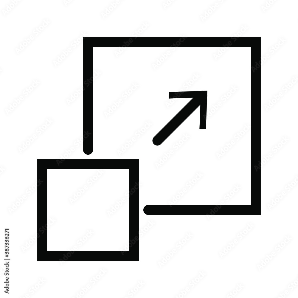 Scale Related Vector Line Icons like Increase, Decrease, Resize and more. Editable Stroke.eps 10 Scale Related Vector Line Icons like Increase, Decrease, Resize and more. Editable Stroke.eps 10