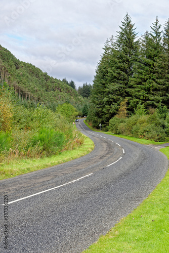Country road - Galloway Forest Park - United Kingdom