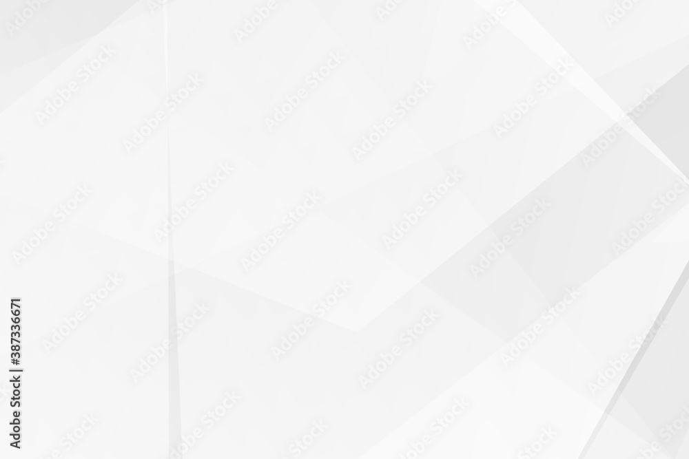 Obraz premium Abstract white and grey on light silver background modern design. Vector illustration EPS 10.