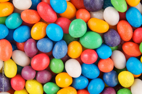 Multicolored candy background