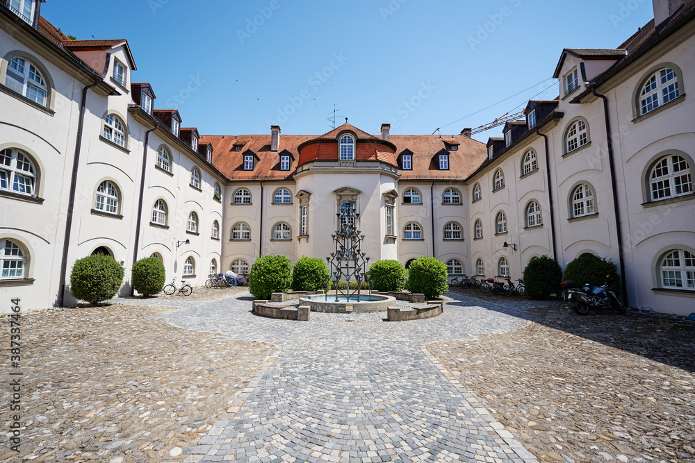 Travel and architecture. Traditional old house in Europe. Travel and architecture. Traditional old house in Europe.