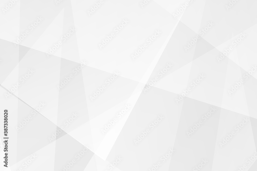Fototapeta premium Abstract white and grey on light silver background modern design. Vector illustration EPS 10.