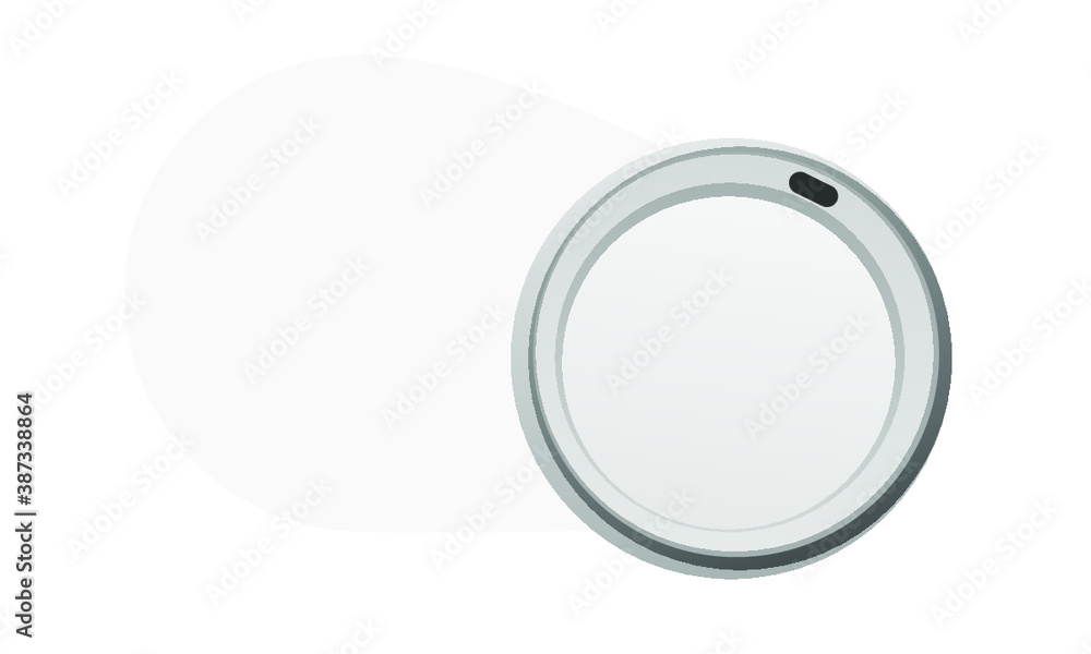 Takeaway Coffee cup lid flat vector Takeaway Coffee cup lid flat vector