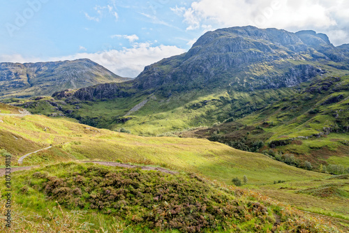 Three Sisters viewpoint - Scottish Highlands - Glencoe  Scotland