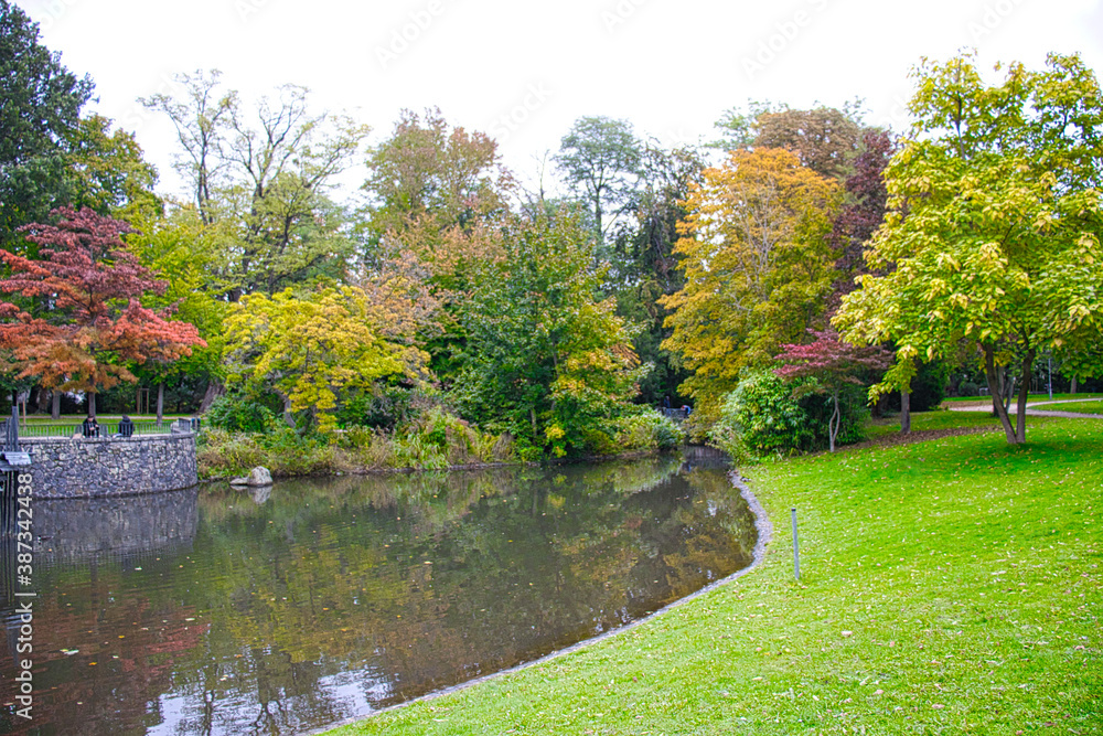 Schlossgarten Hanau Herbst