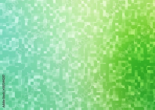 Light Green vector layout with lines, rectangles.