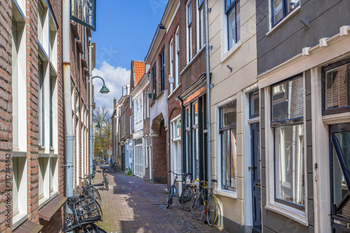 Street in Delft, Netherlands