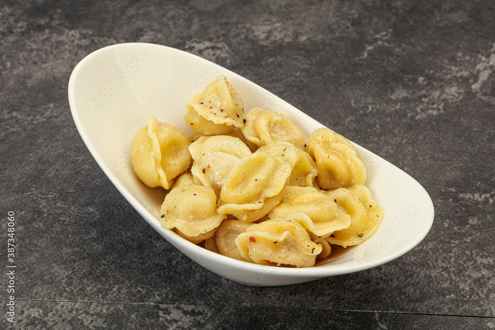 Dumplings with meat and spices Dumplings with meat and spices