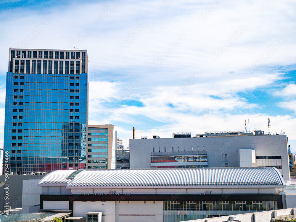 Obraz premium 【ラゾーナ川崎より】神奈川県・川崎市の街並みと高層ビル