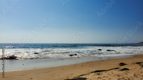 Crystal Cove State Beach Coastline Left Side Of The Entrance