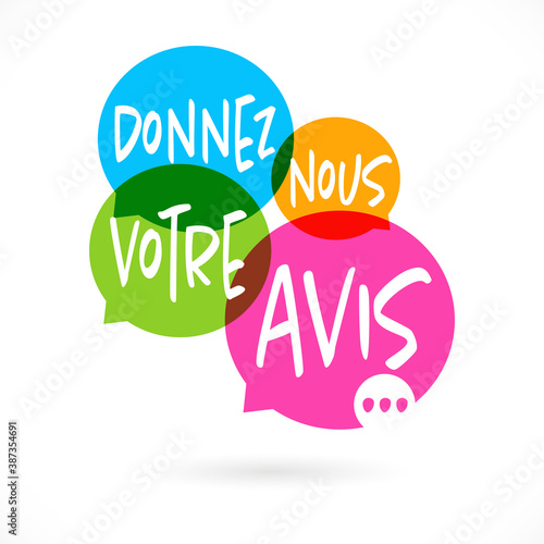 Donnez-nous votre avis