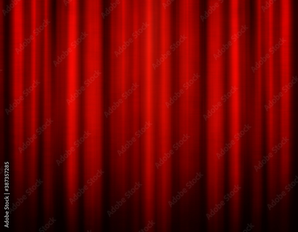 Red elegant background in form of theater curtain. Red elegant background in form of theater curtain.