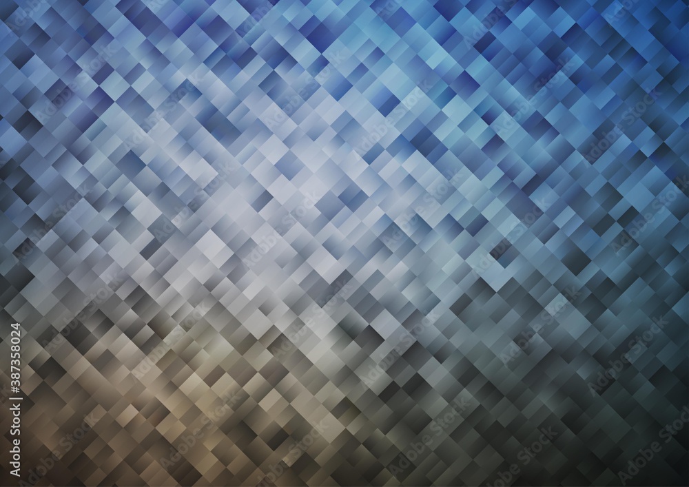 Light BLUE vector layout with lines, rectangles. Light BLUE vector layout with lines, rectangles.