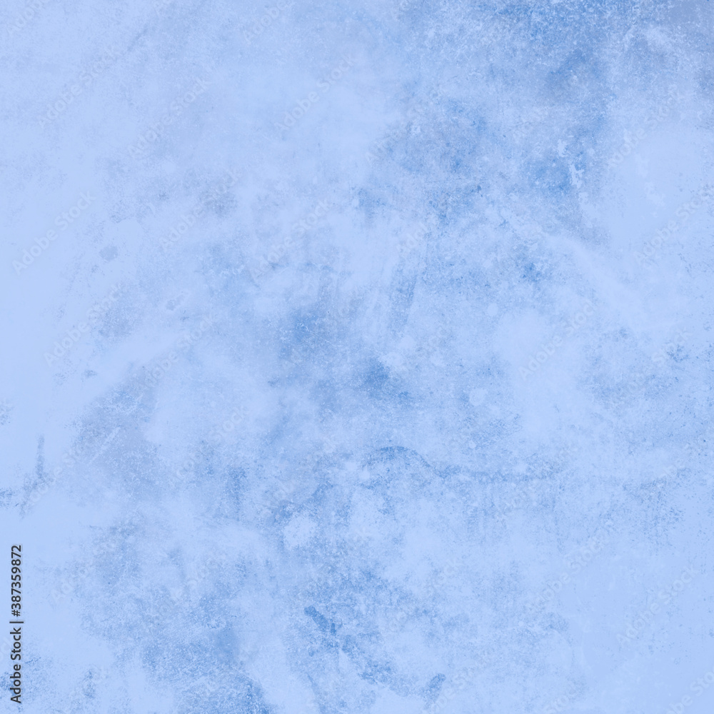 Frosty winter background. Abstract blue background.