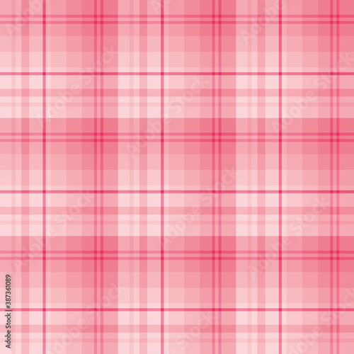 Seamless pattern in light pink colors for plaid, fabric, textile, clothes, tablecloth and other things. Vector image.