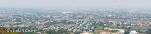 Top view of Nakhon Sawan,Thailand