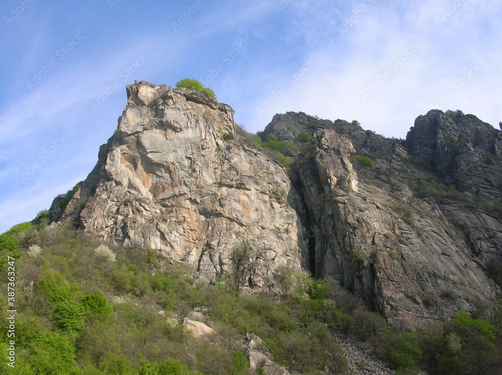 Fototapeta premium rock in the mountains