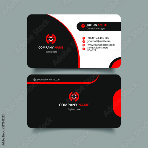 Business Card Design Template