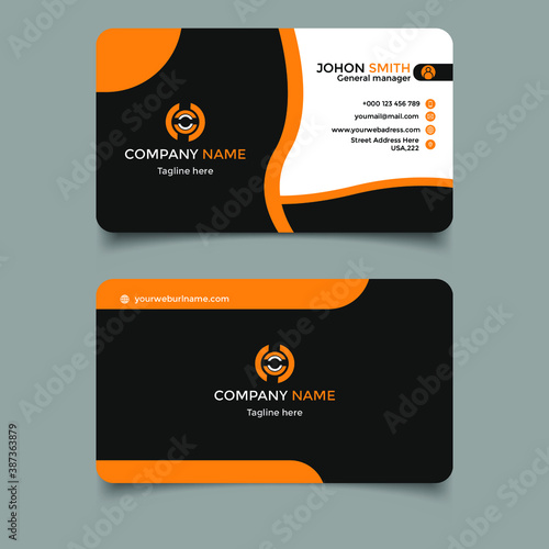Business Card Design Template