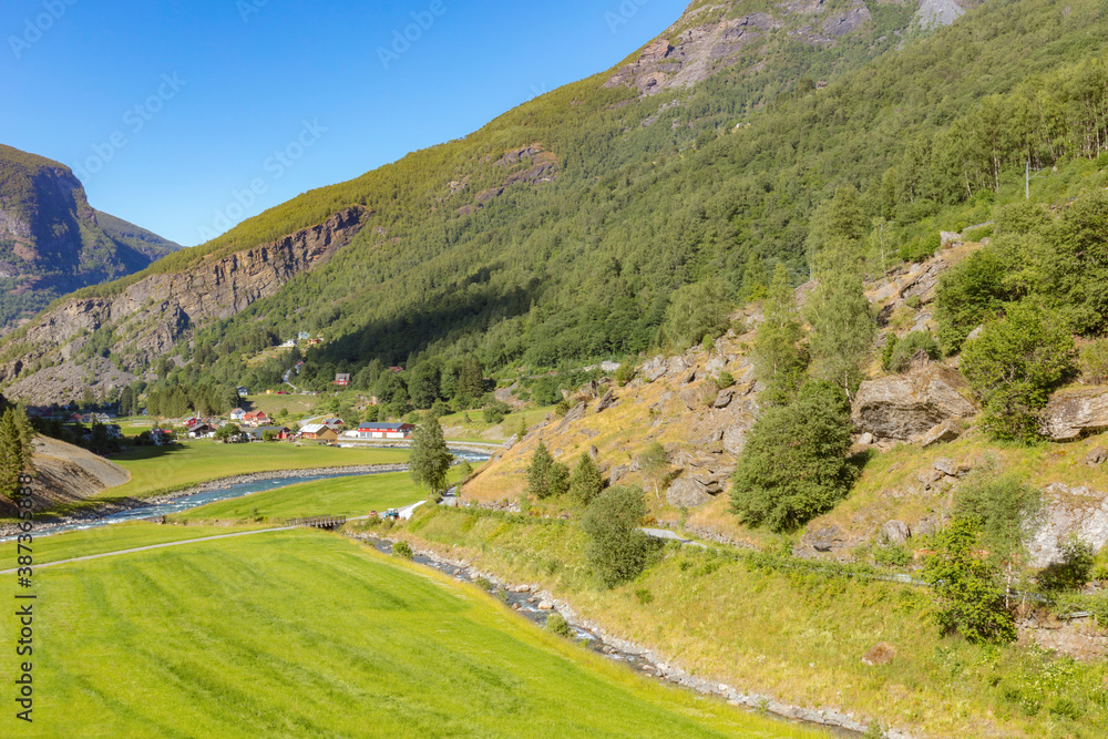 Trail from Myrdal to Flam