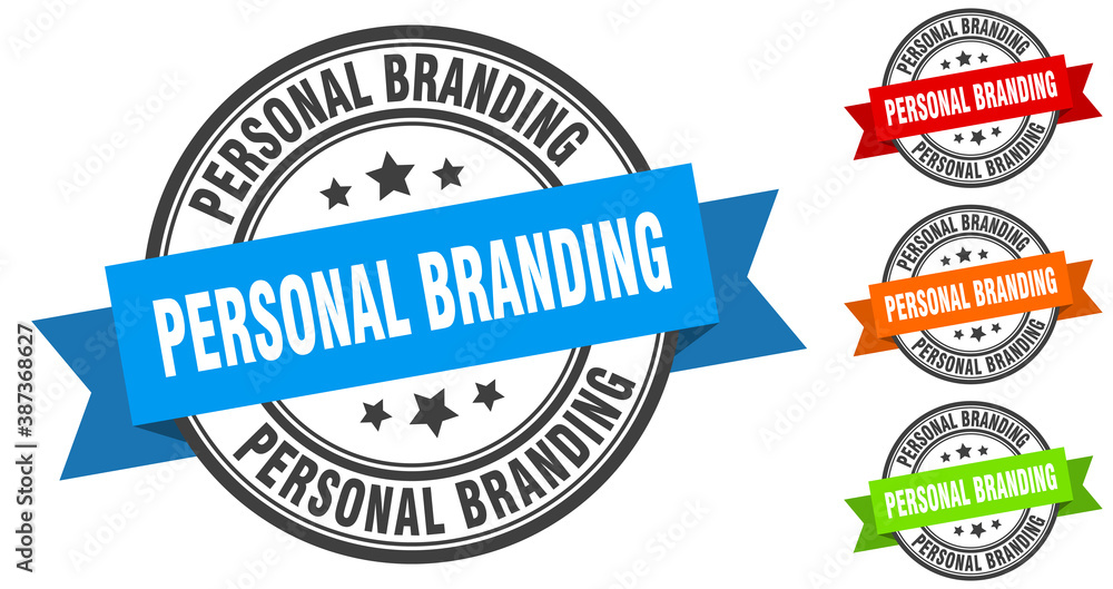 personal branding stamp. round band sign set. label personal branding stamp. round band sign set. label