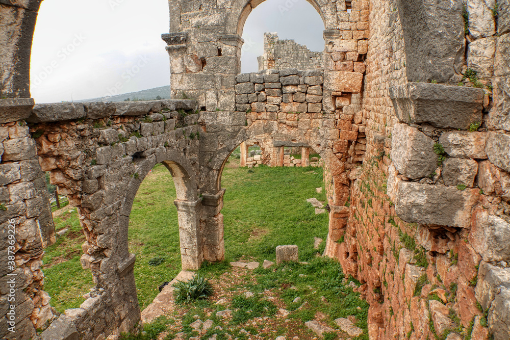 A view from historical ruins
