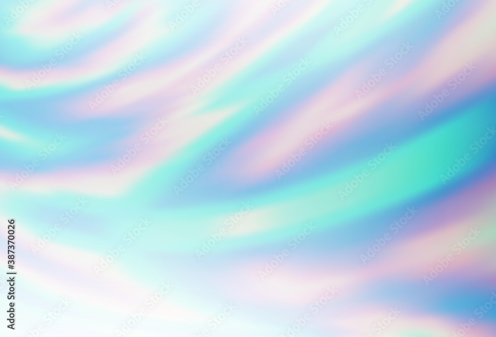 Obraz premium Light BLUE vector glossy abstract background.