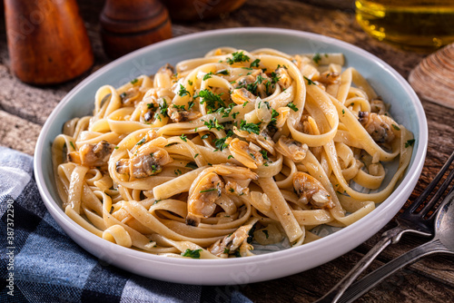 Pasta with Clam Sauce photo