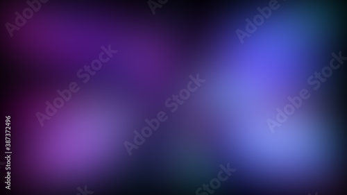 Abstract purple blurred background. Bokeh effect. 3d illustration