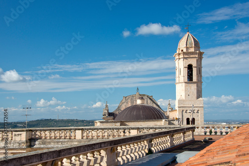 Obraz na plátně cityscape of sassari