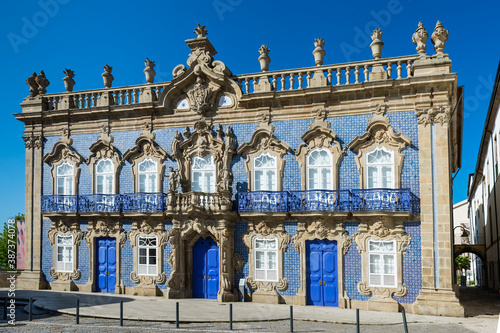 Palacio do Raio, Raio Palace or House of the Mexican, Front façade, Braga, Minho, Portugal