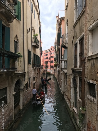 Venice canal view city