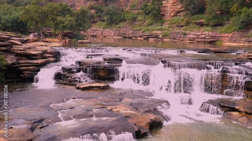 Lakhaniya Dari Waterfall and Latif Shah Dam at a distance of 54 km from Varanasi, photo