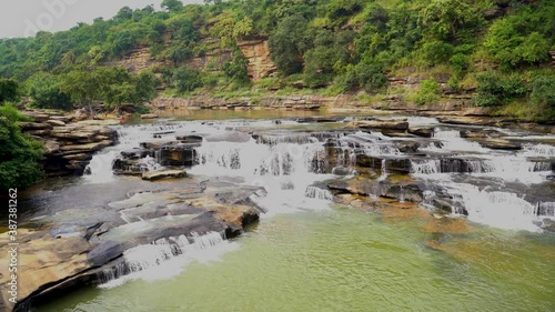 Lakhaniya Dari Waterfall and Latif Shah Dam at a distance of 54 km from Varanasi, photo