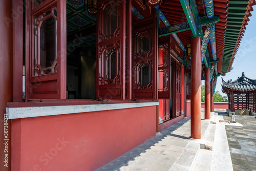 Ancient loft and urban architecture in Nanjing, Jiangsu, China © onlyyouqj