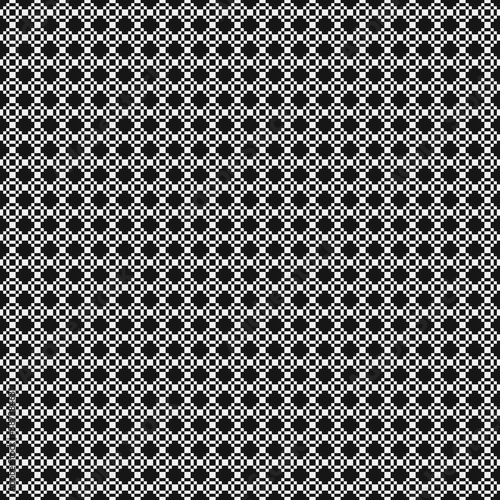 Abstract Cross Pattern Dots Logo generative computational art illustration © vector_master