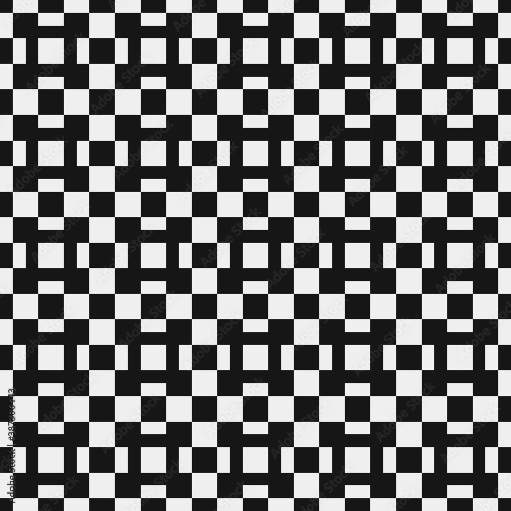 Fototapeta premium Abstract Cross Pattern Dots Logo generative computational art illustration