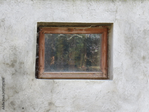 Window on an old building wonderful background or template