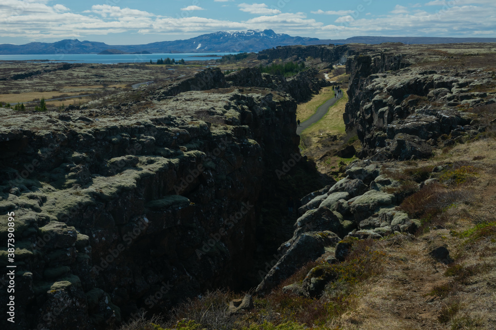 Islande, parc national Þingvellir