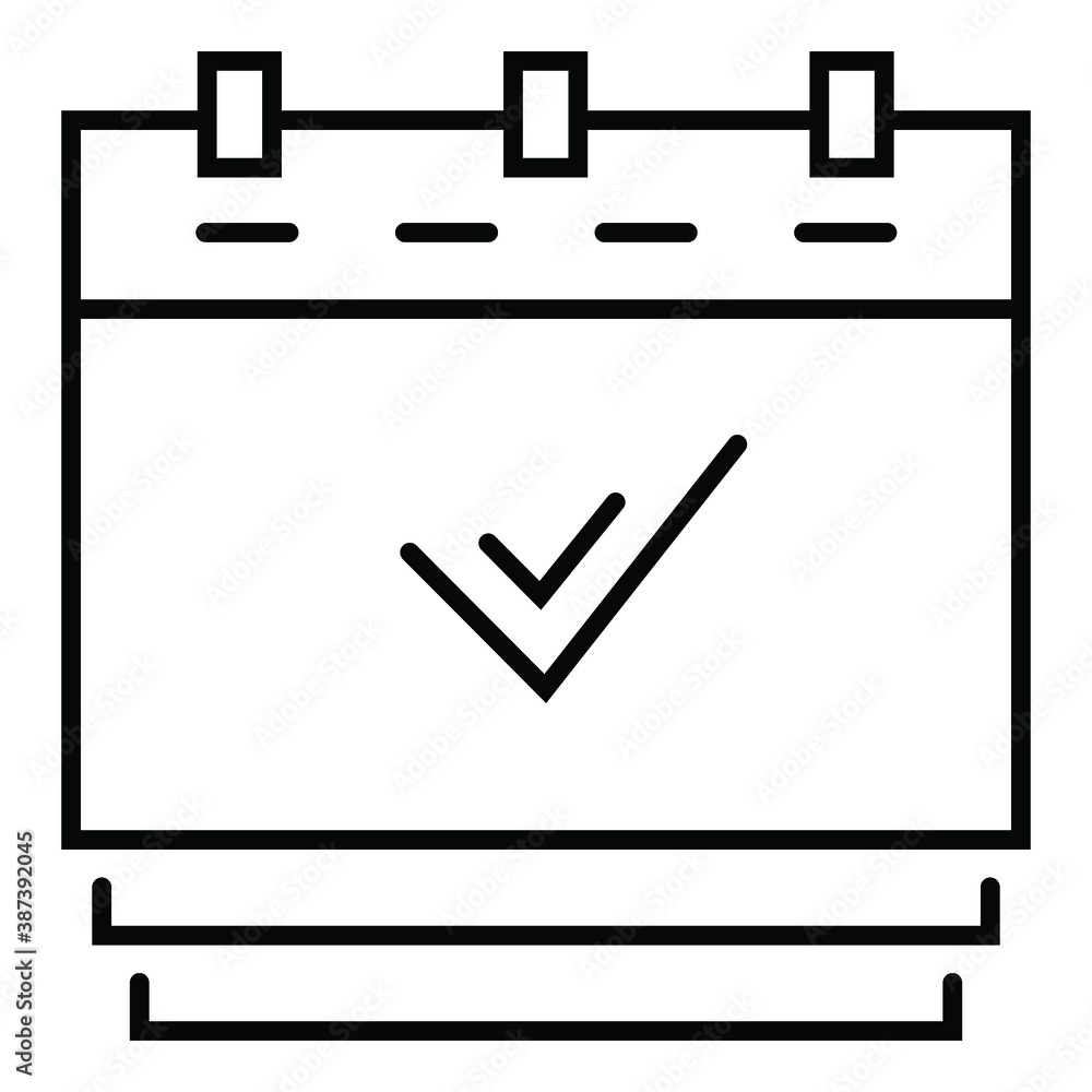 Time management and Schedule icon Time management and Schedule icon