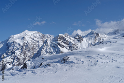 The Ortler Alps mountain range of the Southern Rhaetian Alps mountain group, Italy © Dmytro Surkov