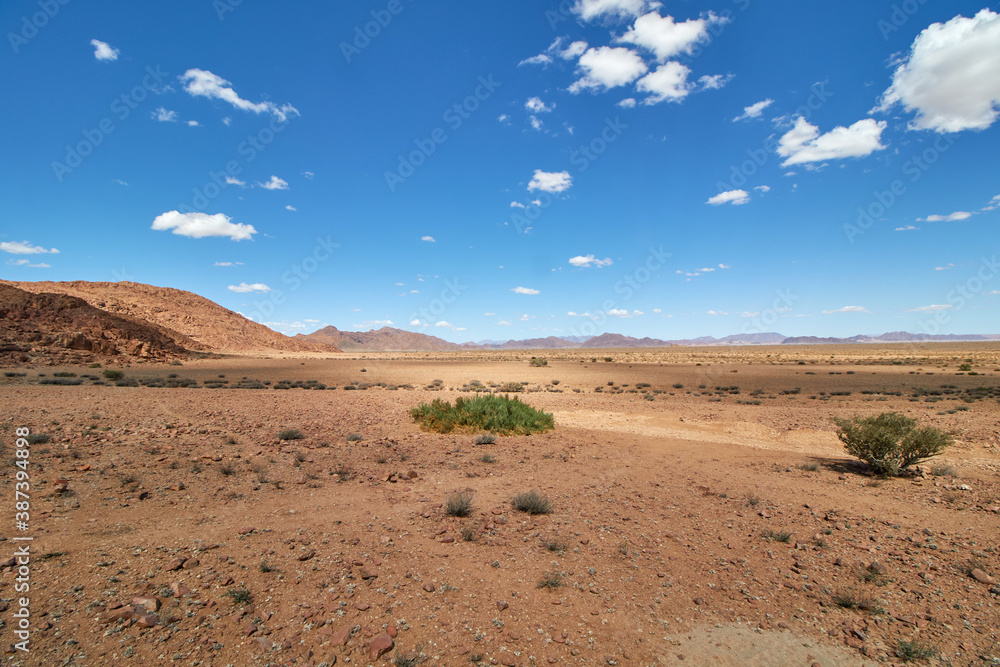 The view of Namib-Naukluft National Park