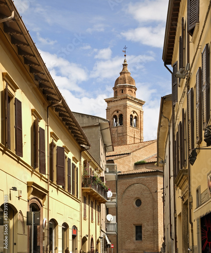 Malatesta Temple in Rimini. Emilia-Romagna region. Italy